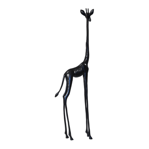 Girafe noire moyenne - Tekhné Art Gellery