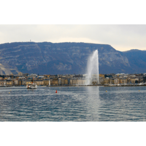 Jet d'eau Genève Salève